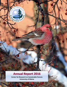 Cover image for 2016 CRSF annual report