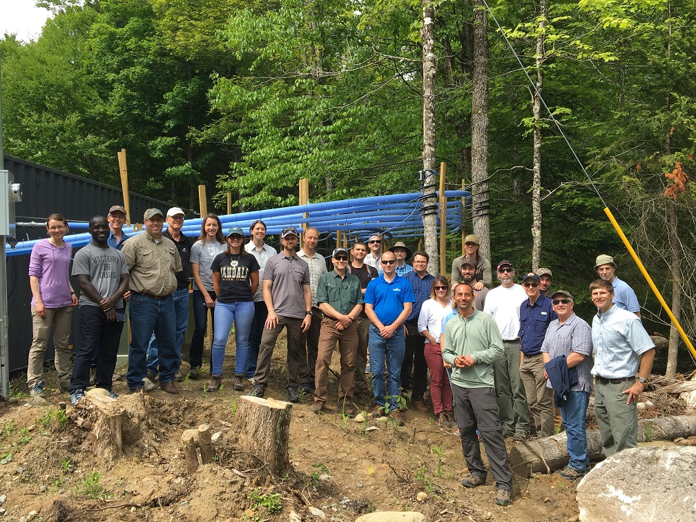 Photo of CAFS field tour attendees