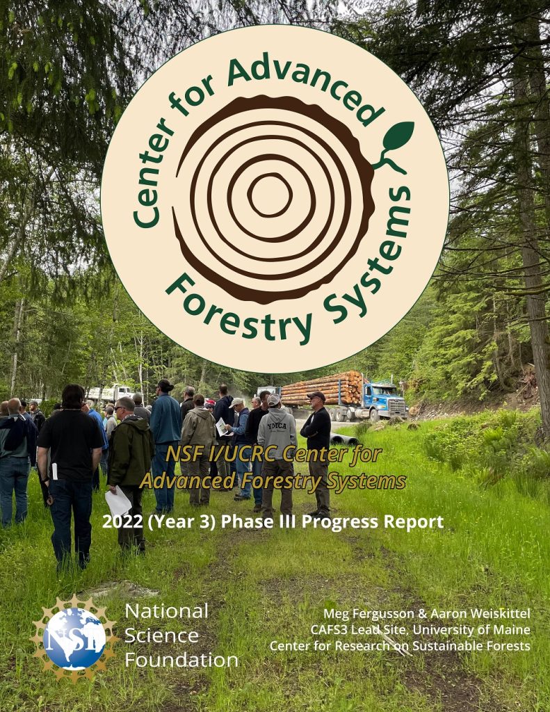 Cover of CAFS 2022 annual report with link to report pdf