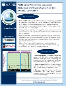 image of PERSEUS summary sheet with link to pdf